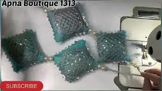 unique lehenga latkan usning only lace and beads / आसान चीजों से लटकन बनाये /@Apna Boutique 1313