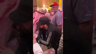 #Eminem Meets #FrancisNgannou (Riyadh, Saudi Arabia)