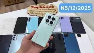 N5/12/2025 Thanh Lý ĐT giá rẻ || Redmi not14pro || iphone xsmax || Samsung A54 - A16 - A06 - A22 !!