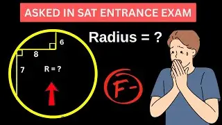 Only 1% Can Solve This Insane Geometry Circle Radius Puzzle