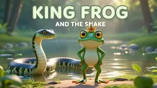 King Frog and the Snake 🐸🐍 A Gentle Bedtime Story for Kids | Whispering Chapters