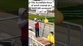 That kid almost falling on track #race #nascar #trending on #youtube