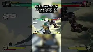 2XKO EKKO/WARWICK MAX DAMAGE? #2xko #leagueoflegends #ekko #warwick