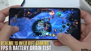 Realme 10 League of Legends Mobile Wild Rift Gaming test | LOL Mobile