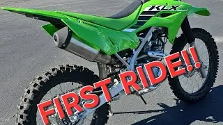 Ride with me on my brand new KLX230Rs!