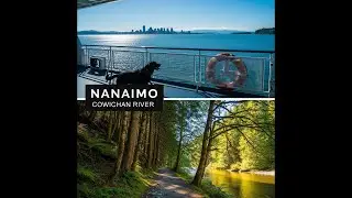 Nanaimo Ferry & Deep Woods Hike with Dogs! 🌲🌊🐕 - Vancouver Island Adventure
