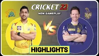 CSK против KKR | Финал | Лучшие моменты матча IPL 2021 | Cricket 22 &mdash; Лучшие моменты финала IPL 2021 KKR против CSK