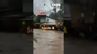 🌈🌏👉🇵🇭 Widespread Flooding in Camaman-an, Cagayan de Oro, Philippines (June 10, 2025)