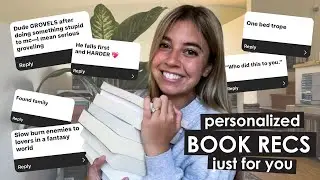 Book recs based on the specific tropes YOU requested  |  PART 4