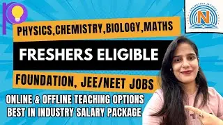 Narayana & Padhle Hirings 2026 | Foundation, JEE/NEET Jobs | Freshers Eligible | Latest Jobs 2026 |