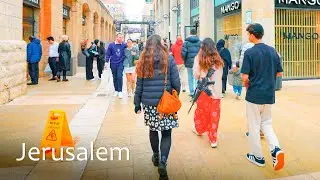 🔴 JERUSALEM TODAY! Discover the City Wrapped in a Peaceful Winter Atmosphere!