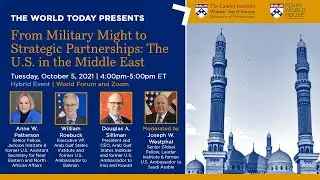 From Military Might to Strategic Partnerships: The U.S. in the Middle East