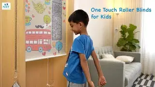 One Touch Roller Blinds for Kids | NBT Curtain Systems
