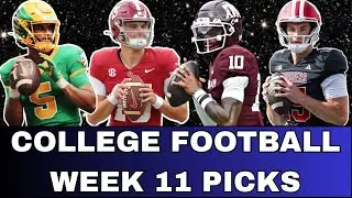College Football Week 11 Picks & *PREDICTIONS*
