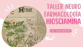 TALLER NEURO   HIOSCIAMINA