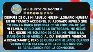 Después de que murió mi abuelo multimillonario, heredé $7B. Mis padres lo exigieron cuando me negué.