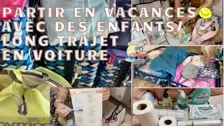 ORGANISATION VALISES | ASTUCES | VOYAGE EN VOITURE AVEC DES PETITS #organisation #astuces