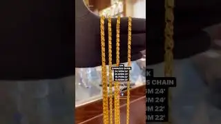 DAMASCUS CHAIN 21K FAHAHEEL KUWAIT +96566809269