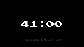 41 MINUTE - TIMER & ALARM - FULL HD - COUNTDOWN