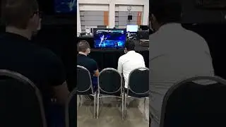 Andrew playing Tekken at Otakon 2022