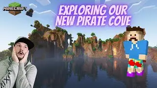Exploring Pirate Cove!: Playing with Friends: Minecraft Cave Update: Part 6