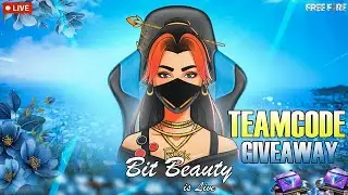 BIT BEAUTY QUEEN IS LIVE 🥳|| GUILD TEST || GIVEAWAY CUSTOM 🔥#bitbeautyqueen​​ #Freefiremax​​ #live