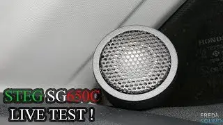 STEG SG650C Active front Stage Live Test ! + STEG ST650C Rear Fill (INT)