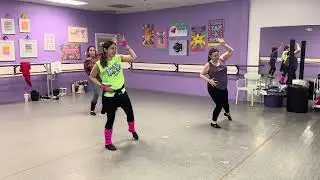 80s Jazz Dance Class - Jump (For My Love)