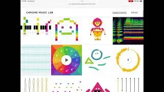Me just playing around in chrome music lab