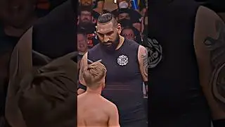 Satnam Singh the tallest wrestler in AEW ☠️ #shorts