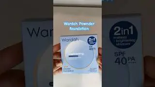 Wardah lightening powder foundation #wardah #wardahbeauty