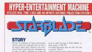 starblade Gameplay mame arcade (1/2) HD