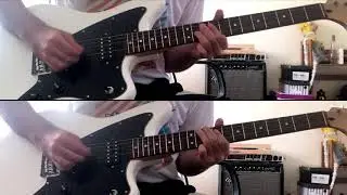 Talking Heads - Pulled Up (guitar cover)