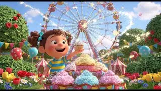 Cupcake Carnival Under the Bright Lights | Kids Songs and Educational Rhymes