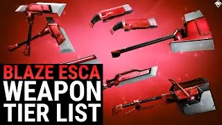 Dauntless Blaze Escalation Weapon Tier List - Strongest weapon to Weakest - Dauntless Patch 1.2.2