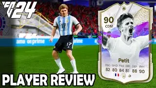 Обзор 90 Future Stars Icon Petit Player &mdash; EA FC 24