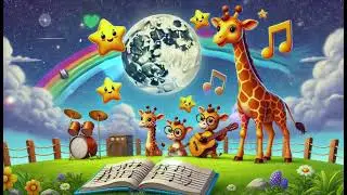 The Giraffe&rsquo;s Search for the Stars | Part 1 | Fun Cartoon Nursery Rhyme for Kids
