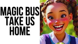 Magic Bus Take Us Home 🚌✨ | Kids Dance Adventure Song(BABY Shark) | 3D Animation