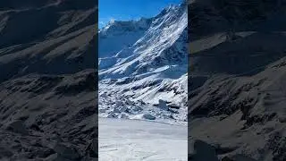 Absolutely PERFECT SKIING WEATHER in the ALPS 😍⛷☀️ 🏔🇮🇹