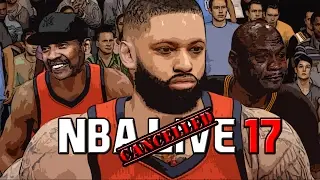 NBA LIVE 17 IS CANCELLED EA FAGBOYZ ON SUIDCIDE WATCH - NBA Live 16 Rising Star