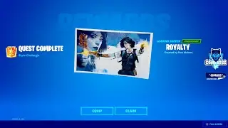 How to unlock FREE Girl Midas Royalty Loading Screen in Fortnite - All Week 8 Epic Quests Guides