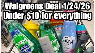 Купоны Walgreens от 24.01.2026 ~ Менее 10 долларов на всё!!!