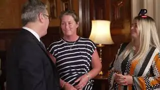 Starmer welcomes mother of murdered 9-year-old Olivia Pratt-Korbel