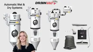 Commercial and industrial wet and dry central vacuum systems
