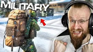 I Found a FULLY LOADED Military Base! - SCUM Survival