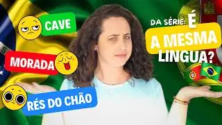 Diferenças entre português do Brasil VS português de Portugal: Moradia.