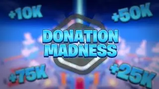 I PARTICIPATED in AN INSANE DONATION MADNESS in PLS DONATE (150K+ DONATED)