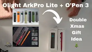 Двойной рождественский подарок от Olight 🎄 ArkPro Lite + O&rsquo;Pen 3 | Идеальный набор для повседневн...