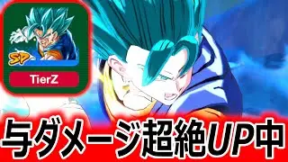 期間限定のTierZで与ダメージが50%増加したLLベジットブルーさん、これでも救えない。【ドラゴンボールレジェンズ】【DRAGONBALL LEGENDS】