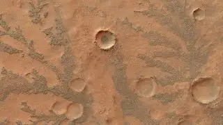 Som ET - 62 - Mars - Branched Features on the Floor of Antoniadi Crater
